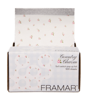 Predrezaný alobal s textúrou 500ks Country Charm