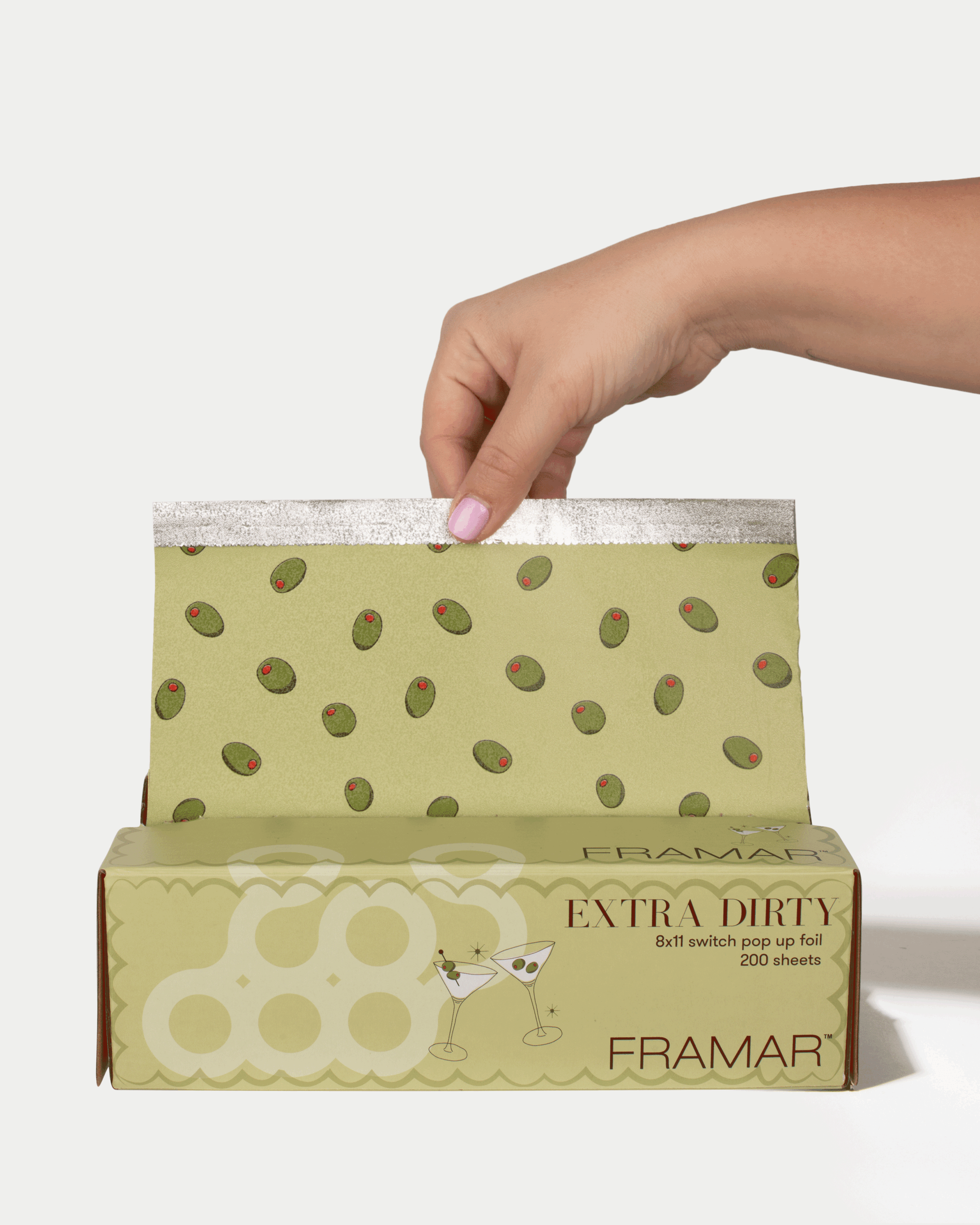 Predrezaný alobal Martini Extra Dirty - extra veľkosť 20,3 × 27,9 cm – Obrázok 4